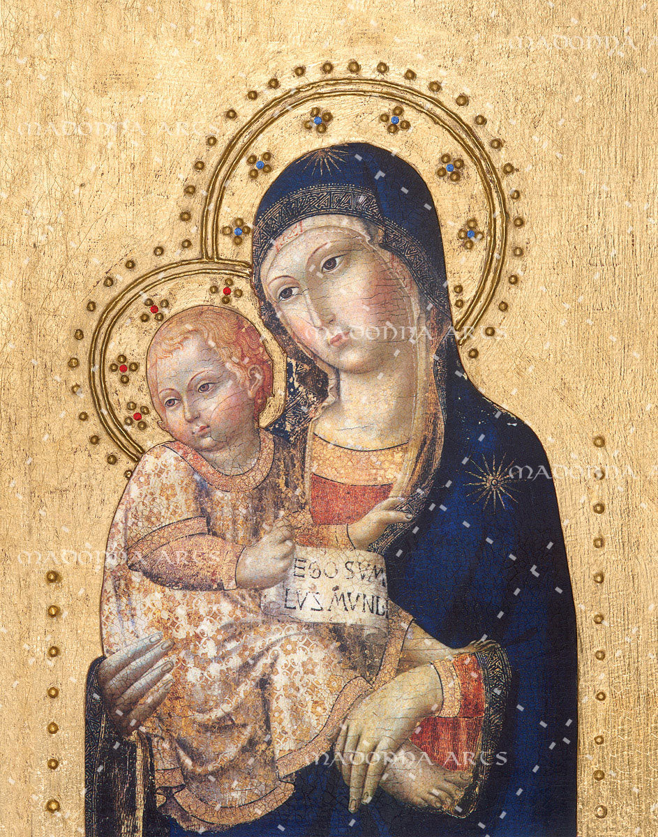 Virgin & Child Card