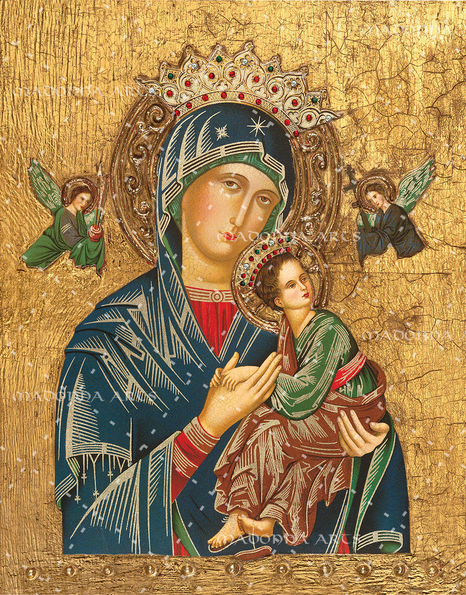 Our Lady of Perpetual Help Card