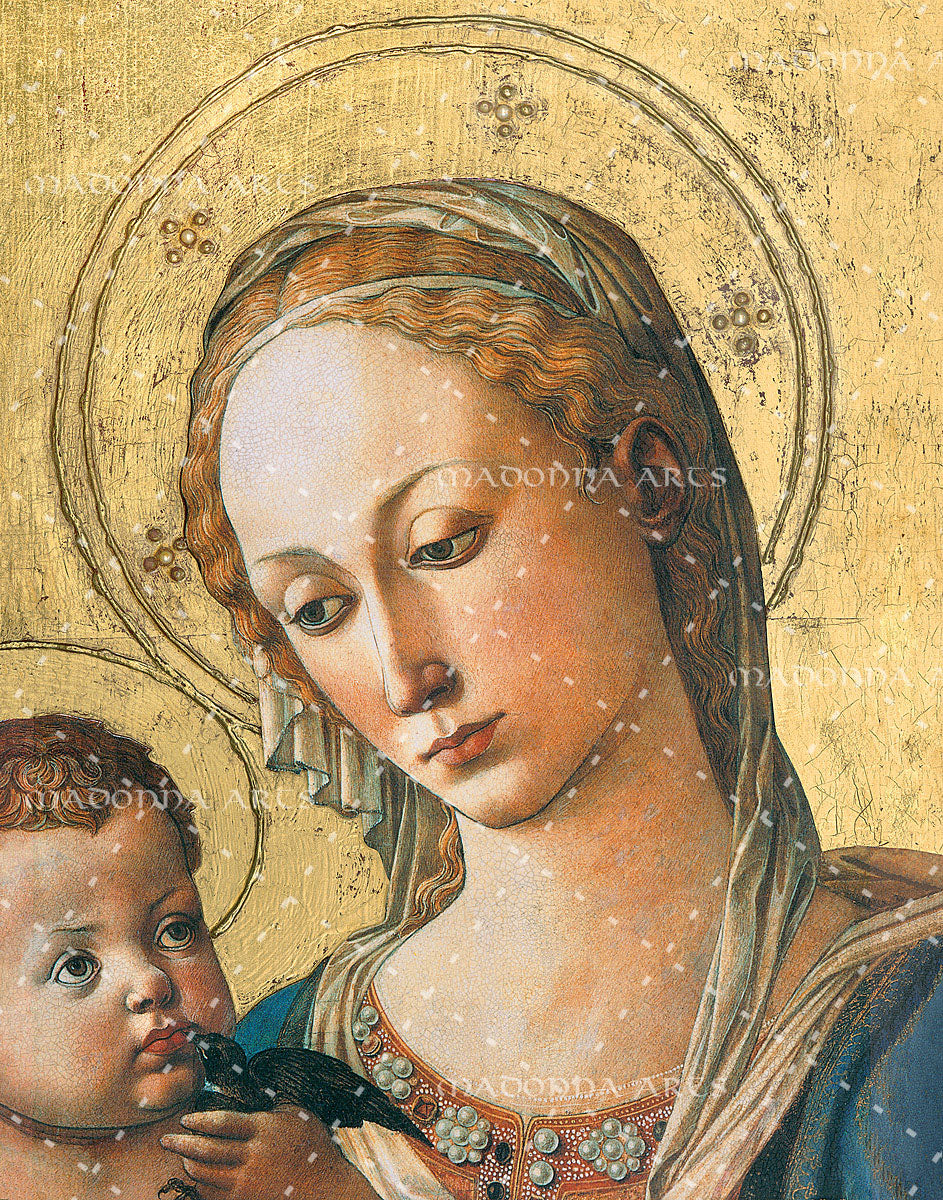 Madonna and Child with St. John Card