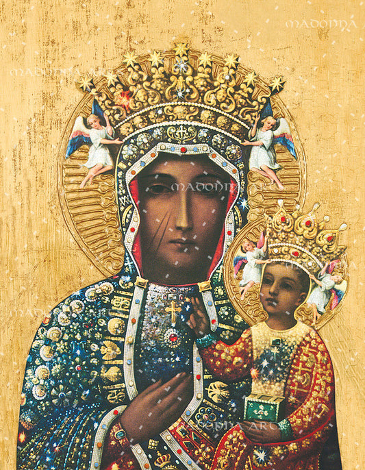 Our Lady of Czestochowa Card